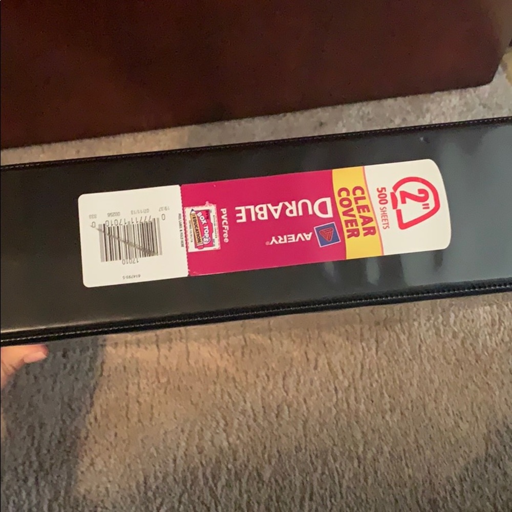 Durable Avery binder